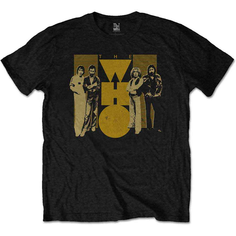The Who - Yellow - T-Shirt Black