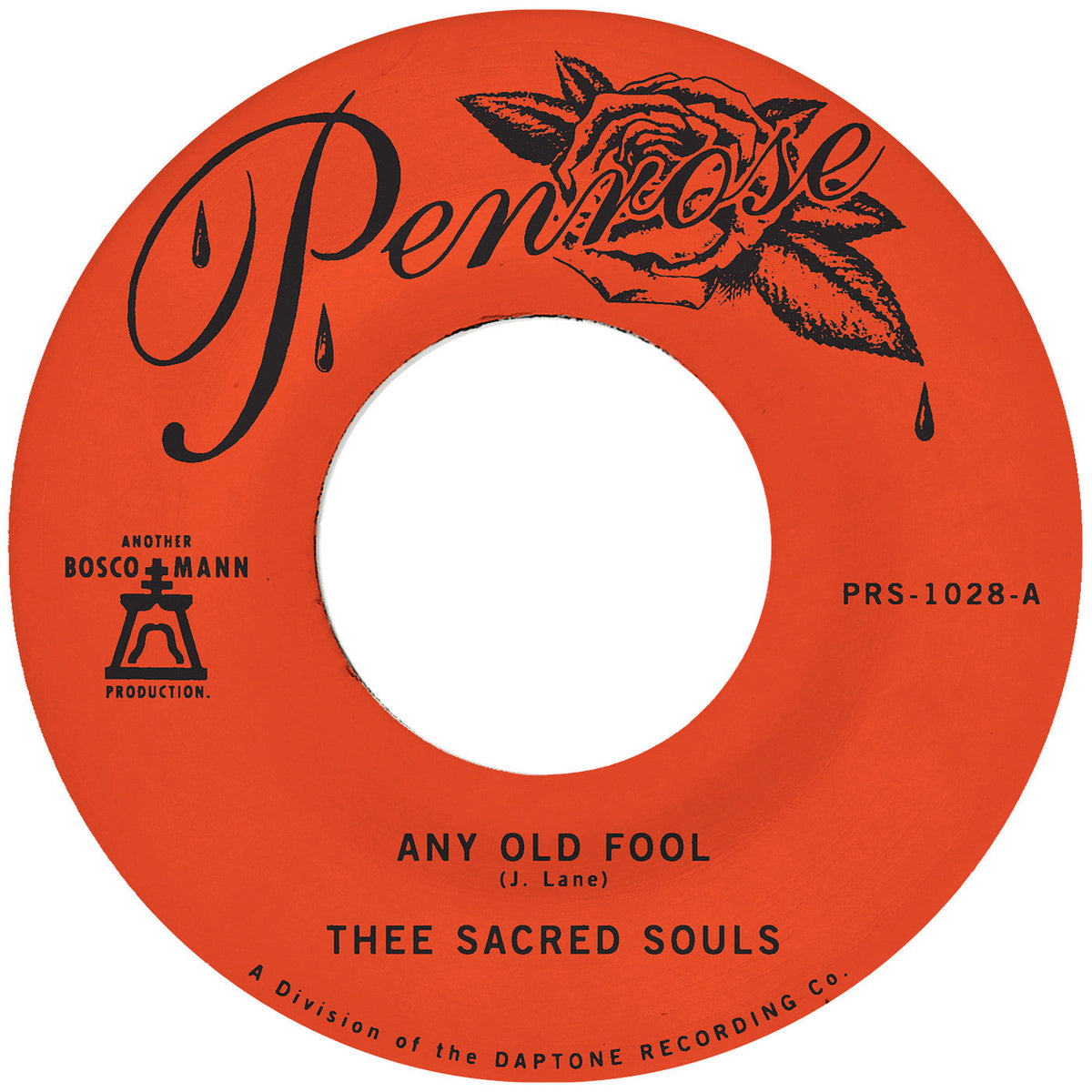 Thee Sacred Souls - Any Old Fool B/W Price I'Ll Pay - Vinyl