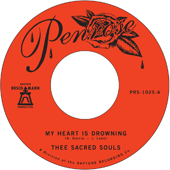 Thee Sacred Souls - My Heart Is Drowning B/W Stuck In The Mud - Vinyl