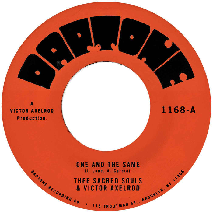 Thee Sacred Souls - One And The Same B/W Same Difference - Vinyl