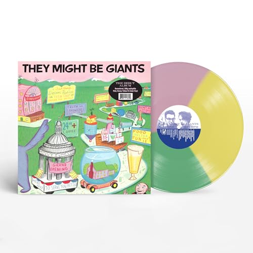 They Might Be Giants - They Might Be Giants [180G Pink / Green / Yellow Tri-Color Vinyl] - Vinyl