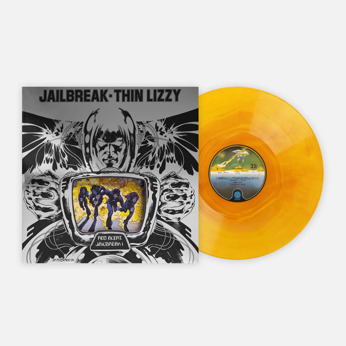 Thin Lizzy - Jailbreak (Limited Edition, "Overmaster Orange" Colored Vinyl) - Vinyl