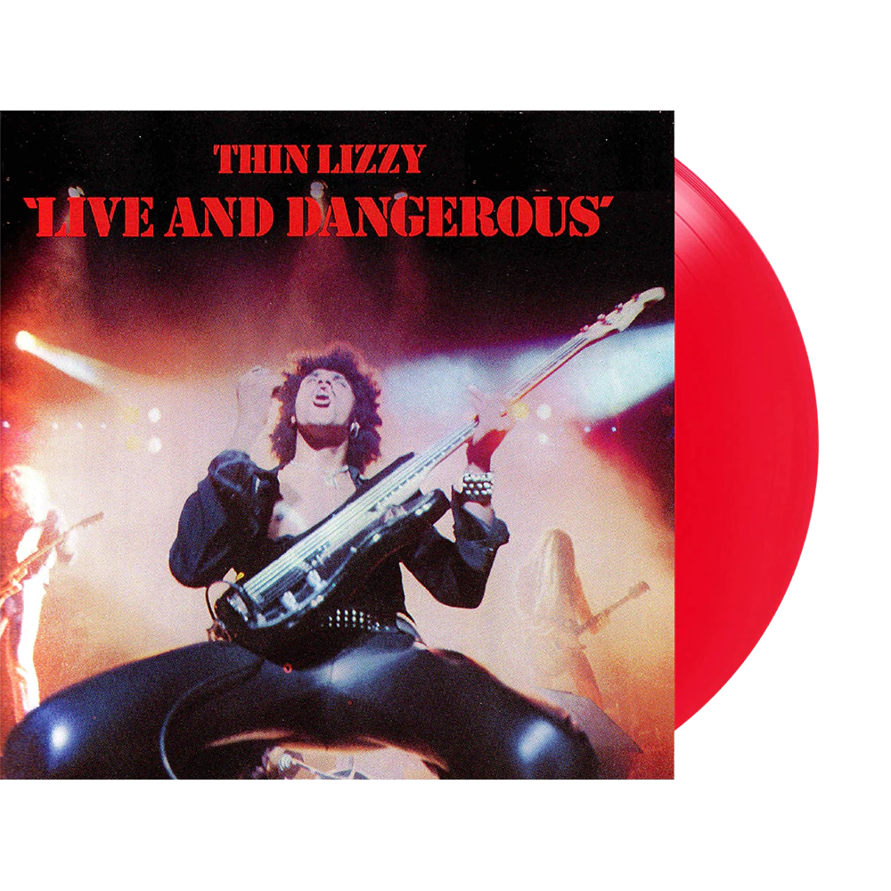 Thin Lizzy - Live And Dangerous (180 Gram Vinyl, Clear Vinyl, Red, Audiophile, Limited Edition) (2 Lp's) - Vinyl