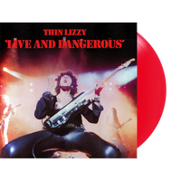 Thin Lizzy - Live And Dangerous (180 Gram Vinyl, Clear Vinyl, Red, Audiophile, Limited Edition) (2 Lp's) - Vinyl