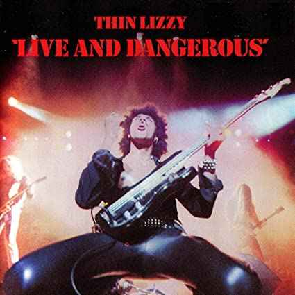Thin Lizzy - Live And Dangerous (180 Gram Vinyl, Clear Vinyl, Red, Audiophile, Limited Edition) (2 Lp's) - Vinyl