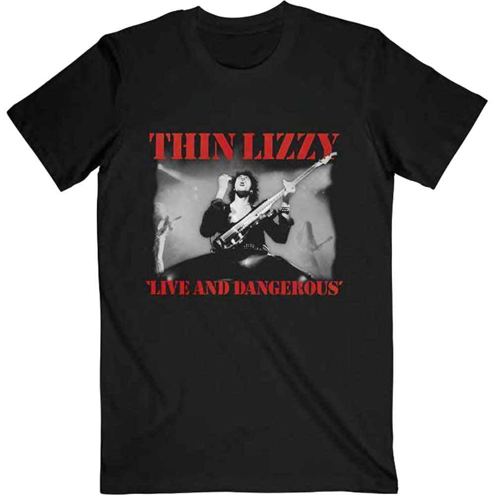 Thin Lizzy - Live & Dangerous - T-Shirt Black
