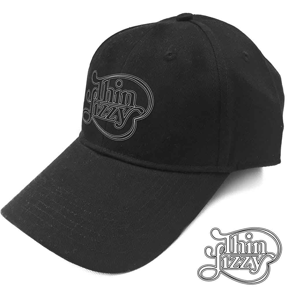 Thin Lizzy - Scroll Logo - Hat Black