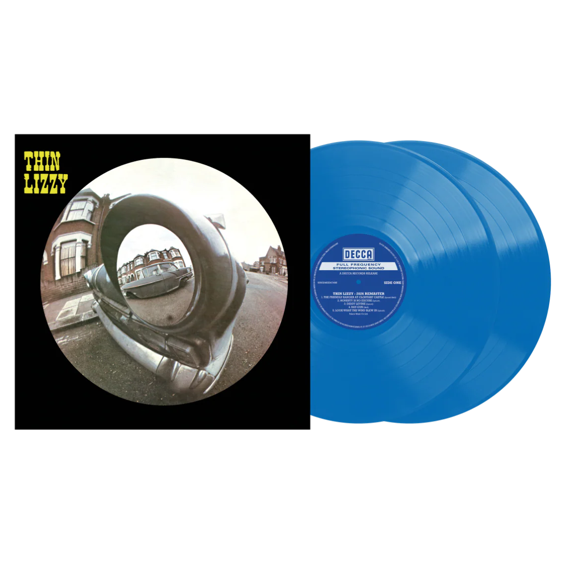Thin Lizzy - Thin Lizzy (55th Anniversary Edition) (Limited Edition, Blue Colored Vinyl) (2 Lp's) - Vinyl