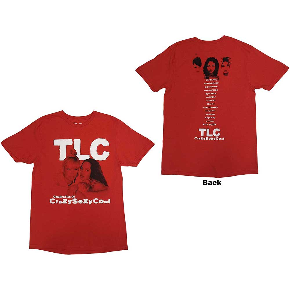 Tlc - CeleBraTion Of CSC European Tour 2022 - T-Shirt Red