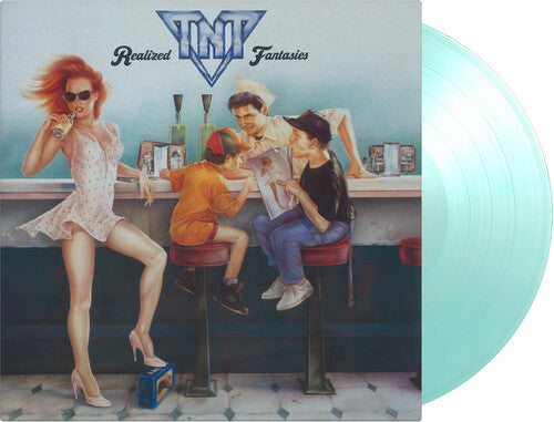 Tnt - Realized Fantasies (Limited Edition, 180-Gram Crystal Clear & Turquoise Marble Colored Vinyl) [Import] - Vinyl