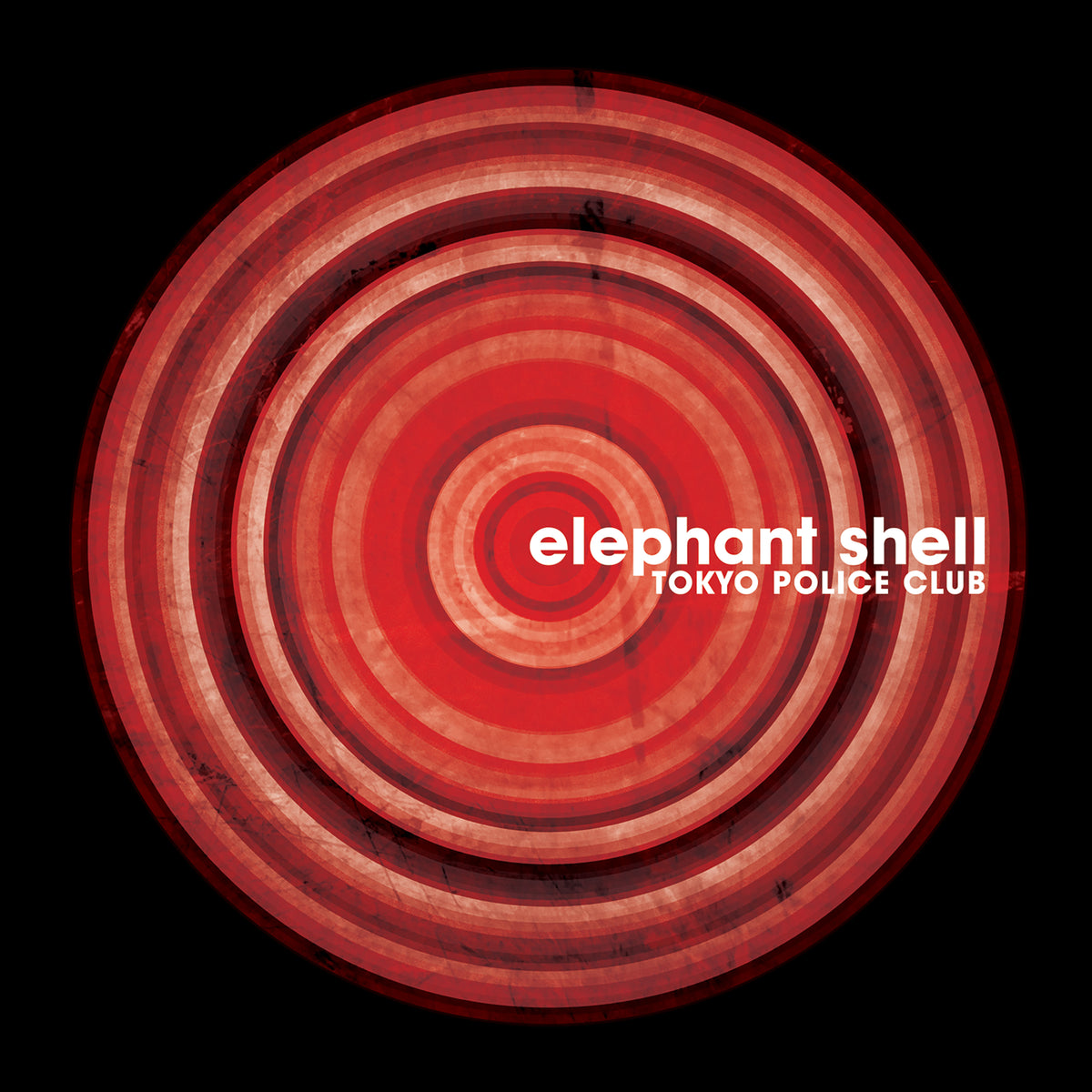 Tokyo Police Club - Elephant Shell (BLACK, RED, & WHITE TRI-COLOR VINYL) - Vinyl