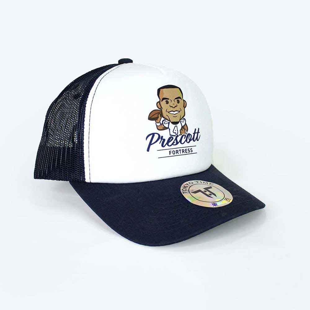 Tokyo Time - Dak Prescott NFLPA Emoji - Hat White, Blue
