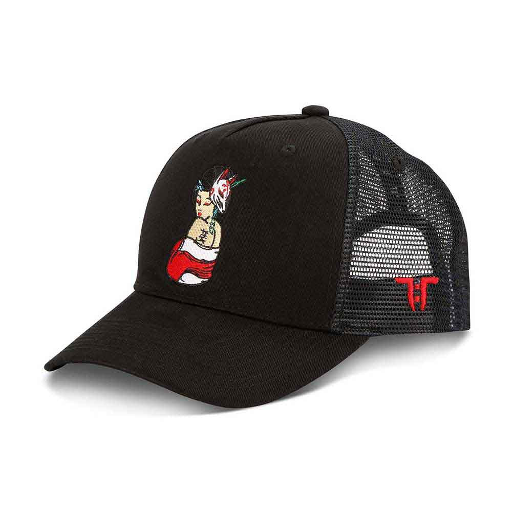 Tokyo Time - Tattoo Geisha - Hat Black