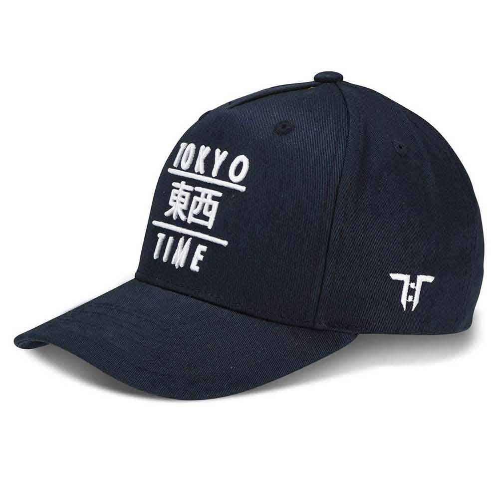 Tokyo Time - TT Heritage White Logo - Hat Blue