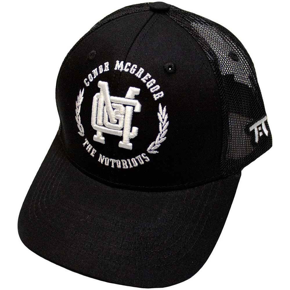 Tokyo Time - UFC McGregor White Wreath Logo - Black