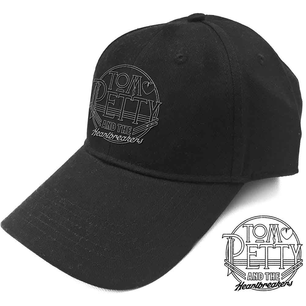 Tom Petty & The Heartbreakers - Circle Logo - Hat Black