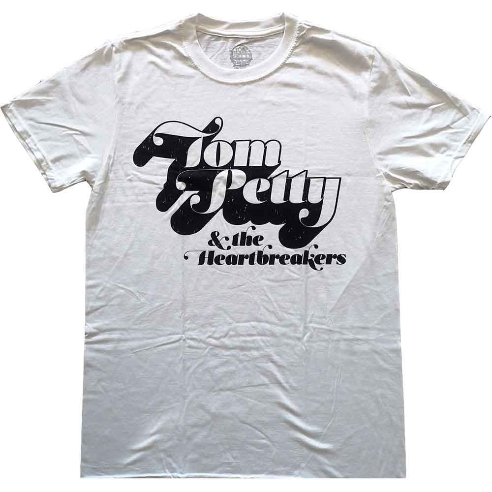 Tom Petty & The Heartbreakers - Logo - T-Shirt White