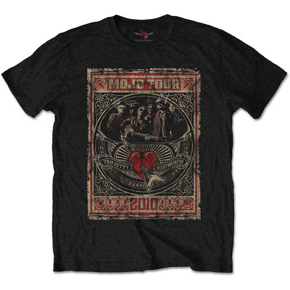 Tom Petty & The Heartbreakers - Mojo Tour - T-Shirt Black
