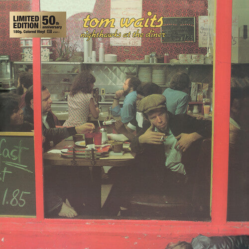 Tom Waits - Nighthawks at the Diner (50th Anniversary Edition) (Limited Edition, 180 Gram Yellow Marble Colored Vinyl, Gatefold LP Jacket) (2 Lp's) - Vinyl