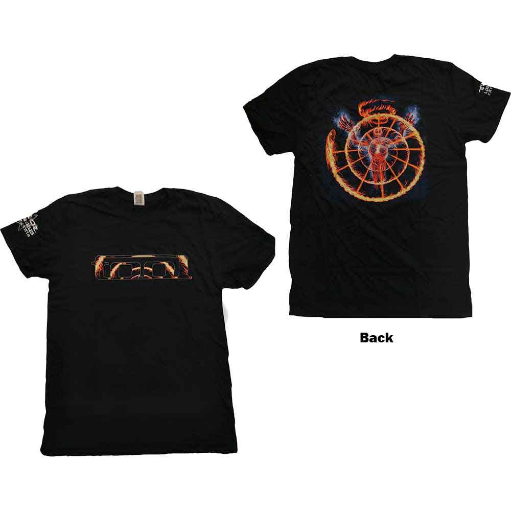 Tool - Flame Spiral - T-Shirt Black