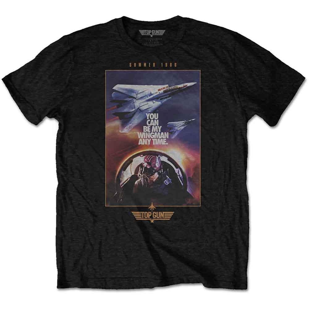 Top Gun - Wingman Poster - Black
