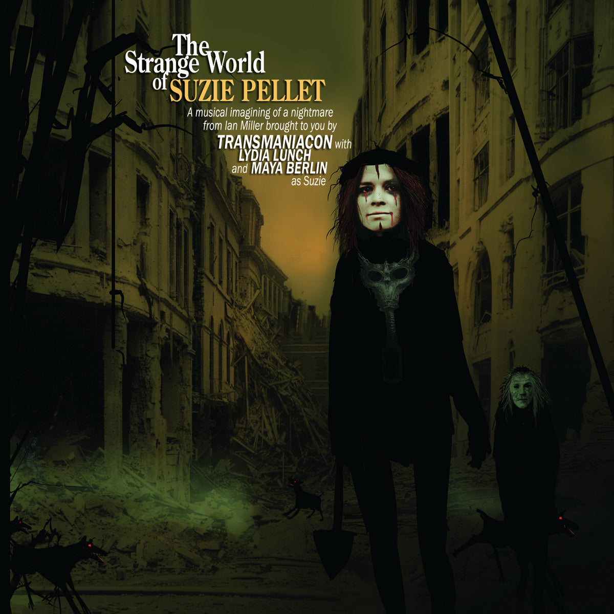 Transmaniacon feat. Lydia Lunch & Maya Berlin - The Strange World Of Suzie Pellet - Vinyl
