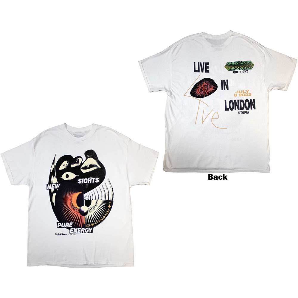Travis Scott - Summer Run 2023 London - White