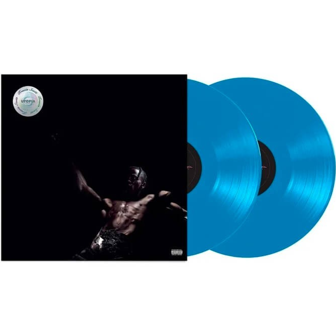 Travis Scott - Utopia [Explicit Content] (Limited Edition, Blue Colored Vinyl) [Import] (2 Lp's) - Vinyl