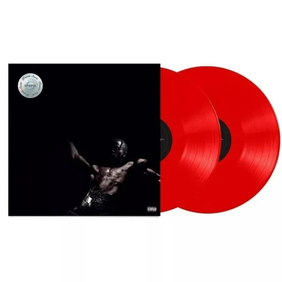 Travis Scott - Utopia [Explicit Content] (Limited Edition, Red Colored Vinyl) [Import] (2 Lp's) - Vinyl