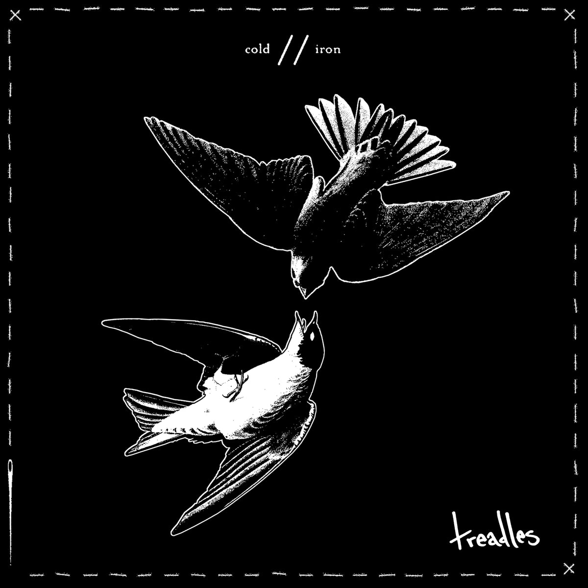 Treadles - Cold b/w Iron - Vinyl