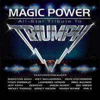 Triumph - Magic Power: All Star Tribute To Triumph (Indie Exclusive) (Blue/White Splatter Vinyl) (2LP) - Vinyl