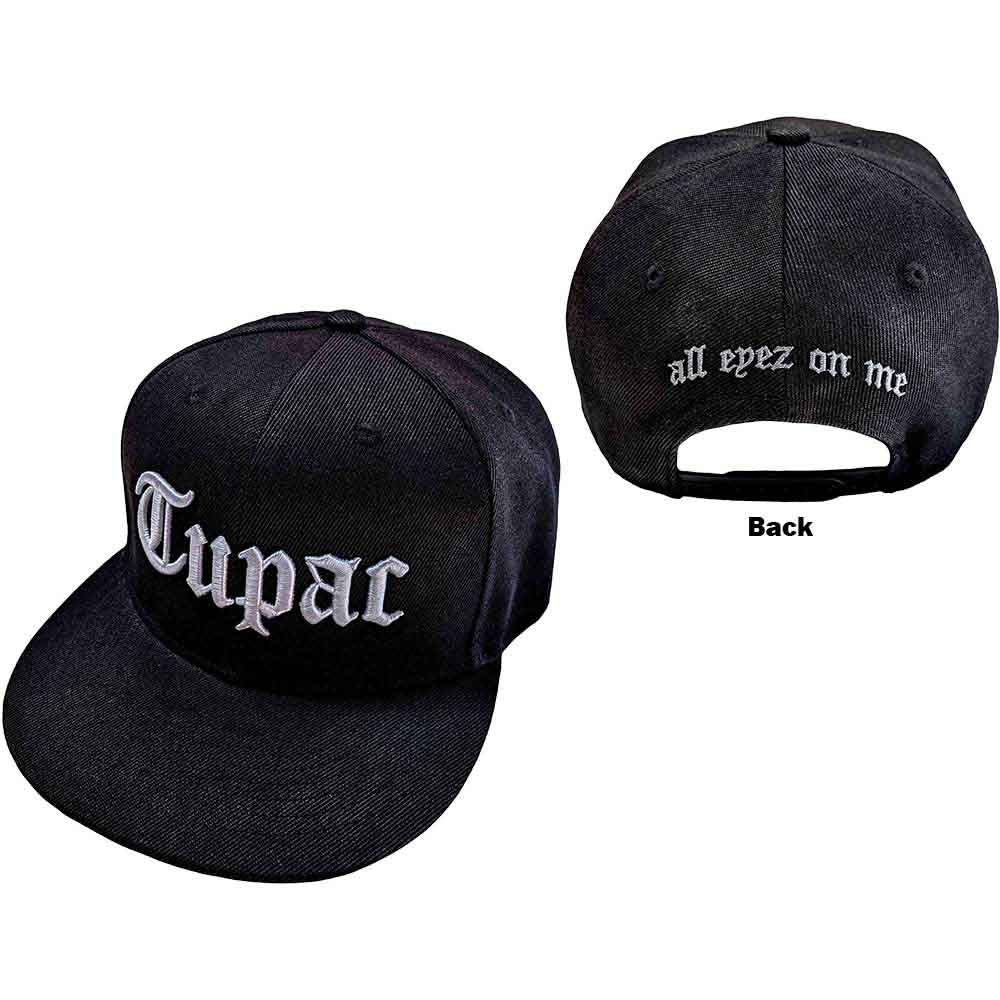 Tupac - All Eyez - Hat Black