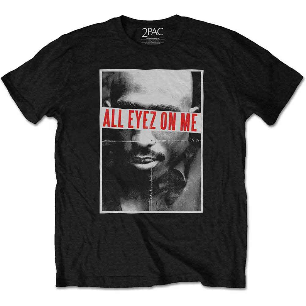 Tupac - All Eyez - T-Shirt Black
