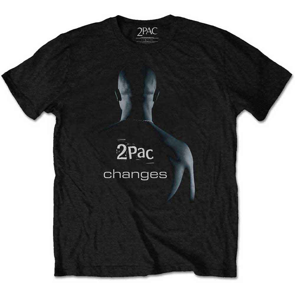 Tupac - Changes - T-Shirt Black
