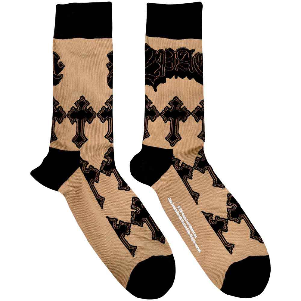 Tupac - Crosses - Socks Neutral