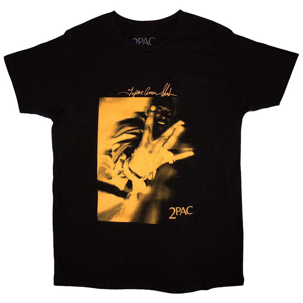 Tupac - Fingers Orange Tone - Black