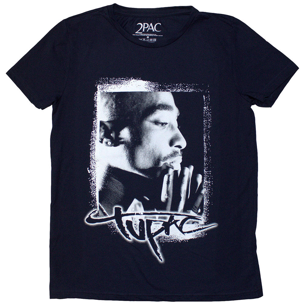 Tupac - Spray Photo - Blue