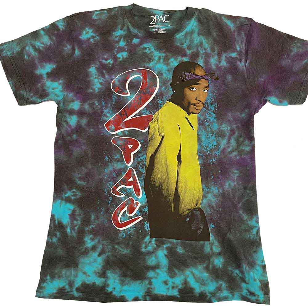 Tupac - Vintage Tupac - T-Shirt Blue