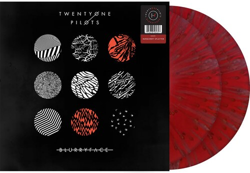 Twenty One Pilots - Blurryface (Limited Edition, Red/ Black Ice Marble w/ Burgundy Heavy Splatter Colored Vinyl) [Import] (2 Lp's) - Vinyl