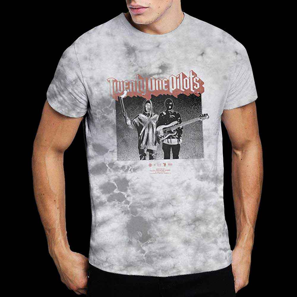 Twenty One Pilots - Torch Bearers - T-Shirt Grey, White