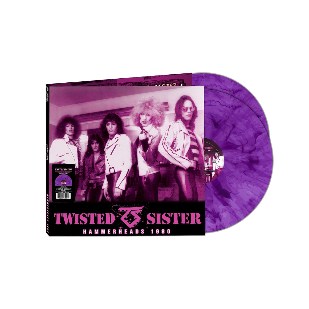 Twisted Sister - Hammerheads 1980 [Limited Edition Purple Marble Vinyl] [2LP] - Vinyl