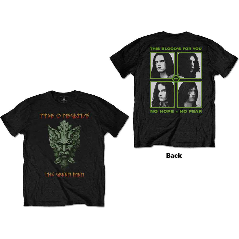 Type O Negative - Green Man - T-Shirt Black
