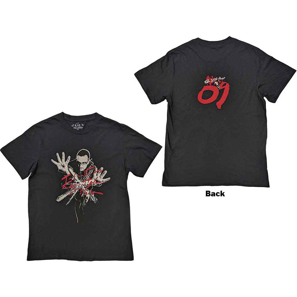U2 - 360 Degree Tour 2009 Infinity - T-Shirt Black