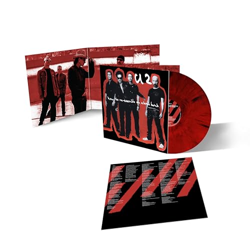U2 - How To Re-Assemble An Atomic Bomb [Black/Red Marble Lp] - Vinyl