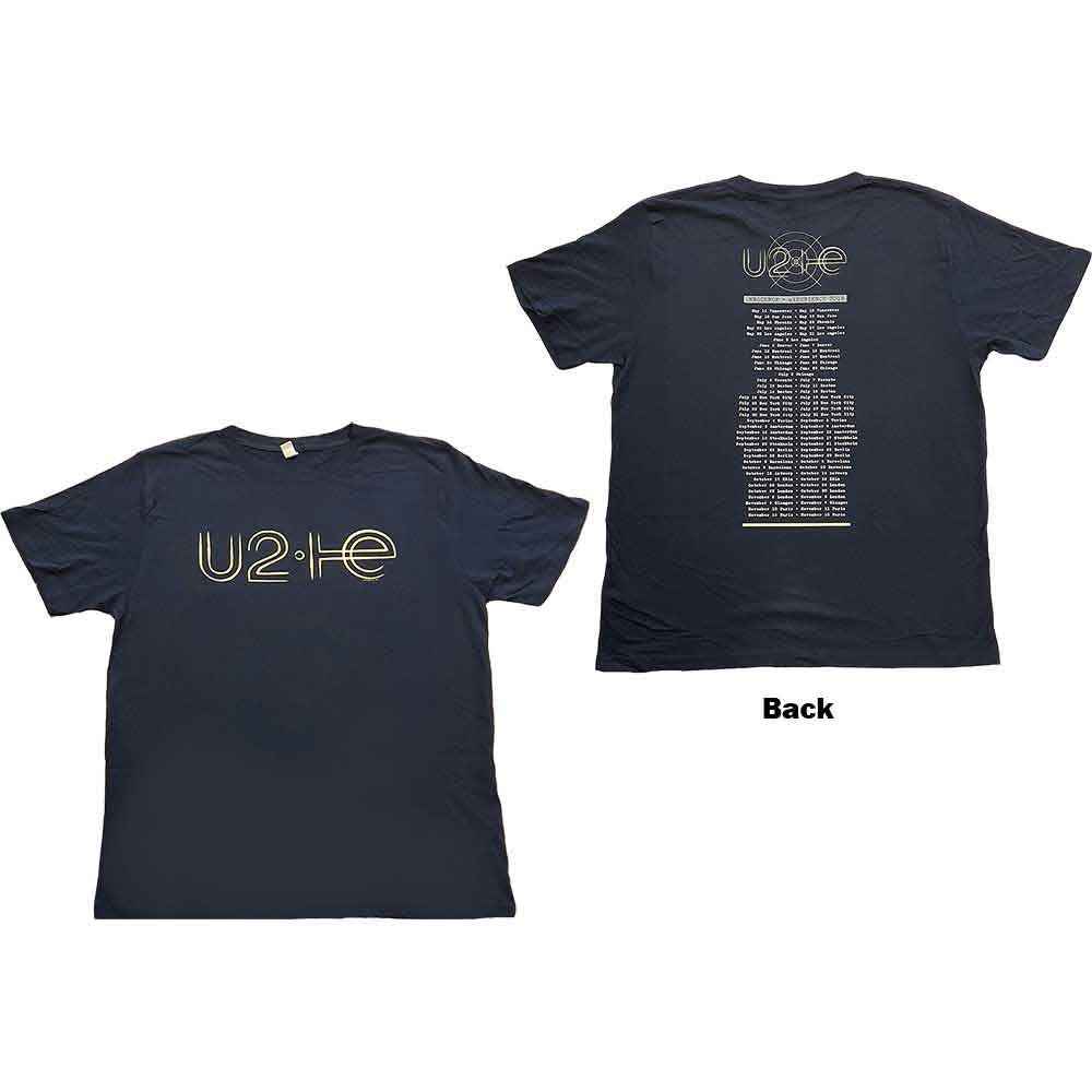 U2 - I+E 2015 Tour Dates - T-Shirt