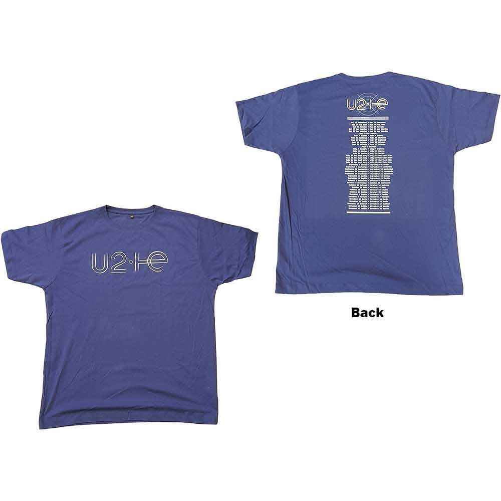U2 - I+E 2015 Tour Dates - T-Shirt