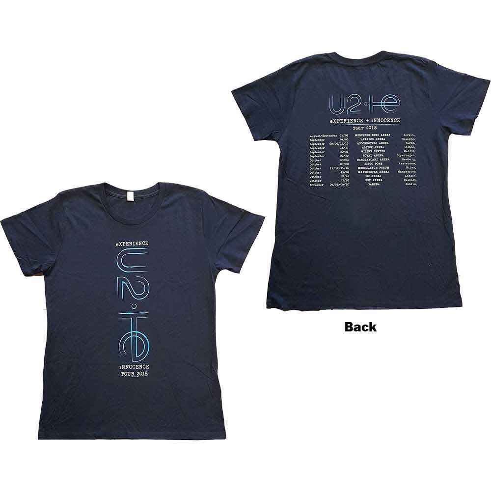 U2 - I+E 2018 Tour Dates - T-Shirt