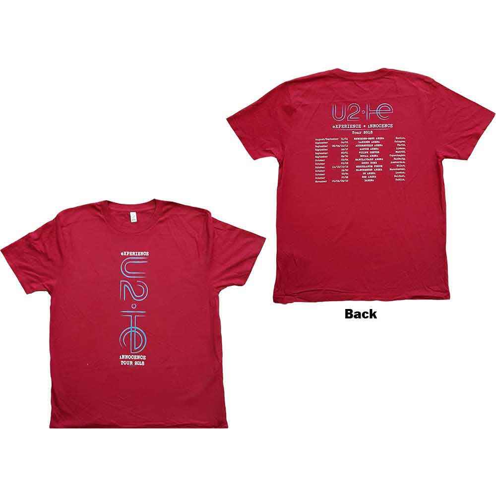 U2 - I+E 2018 Tour Dates - T-Shirt