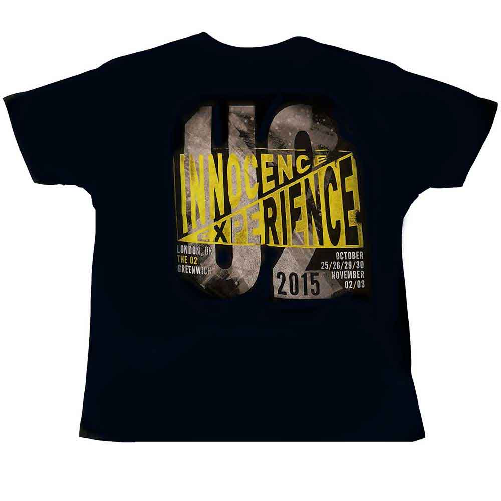 U2 - I+E London Event 2015 - T-Shirt Blue