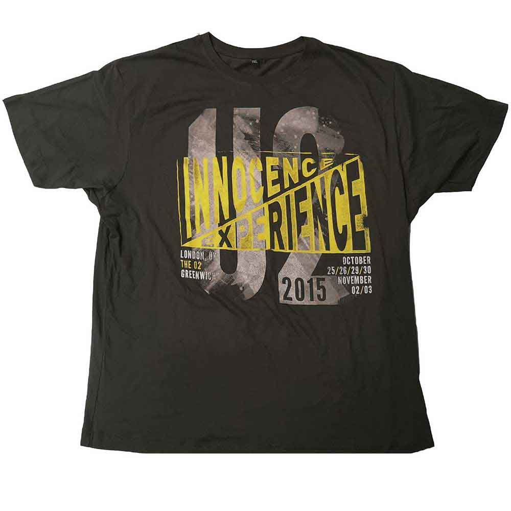 U2 - I+E London Event 2015 - T-Shirt Grey